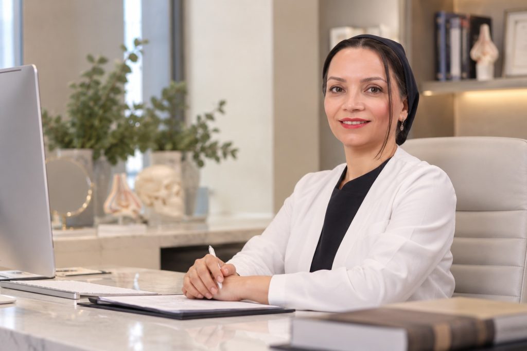 Dr. Katayoun Ansari, ENT specialist and rhinoplasty surgeon in Tehran